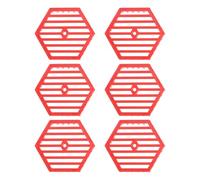 BESPORTBLE 6pcs Bee Queen Cage Beekeeping Tool Plastic Aviposition Controller for Bees, Light Green Beekeeping Accessory Tool Random Color