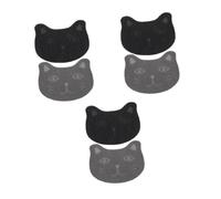 BESPORTBLE 6pcs Cat Mats Soft Cat Litter Pads Design Anti- Pet Mats for Food and Water Easy to Clean for Indoor Use