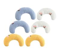 BESPORTBLE 6pcs Cat Pillow Kitten Neck Cushion Household Sleeping Pillow for Cat Neck Pillow Neck Protective Pillow Little Pillow for Cats Kitten Stuffed Pillow Deep Sleeping Kitten Pillow