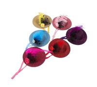 BESPORTBLE 6pcs Cute Hen Helmet Chicken Hat Portable Compact Bird Hat Decorative for Pet