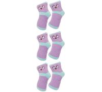 BESPORTBLE 6pcs Dog Plush Squeaky Toy Interactive Stuffed Sock Shape for Puppies to Encourage Play and Chewing for Dogs