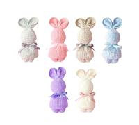BESPORTBLE 6pcs Easter Towel Household Rabbit Wash Towel Multi-Function Easter Cute Newborn Gifts for Shower