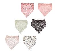 BESPORTBLE 6pcs Elastic Triangle Headbands for Women Breathable Stretchy Yoga Hairbands with Quick Dry Sweat Absorption Boho Beach Scarf Hair Wraps Fits for Sports and Daily Wear