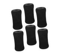 BESPORTBLE 6pcs Foam Foot Pads Rollers Replacement Cushions for Leg Extension Workout Bench Gym Equipment Noise Reducing Exercise Massage Pads Easy Maintenance for Home Gym