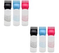 BESPORTBLE 6pcs Hair Coloring Containers Hair Dye Bottle Spray Bottle Easy Application Salon Use