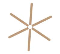 BESPORTBLE 6pcs Hardwood Wooden Handles Replacement Tool Handles for Farm Tools Hoe Shovel Ergonomic Smooth Grip Wood for Gardening Equipment