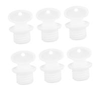 BESPORTBLE 6pcs Hot Water Bottle Sealing Plugs Replacement Caps Water Sack Stopper Plugs for Winter Use Camping Travel Accessories
