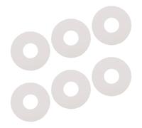 BESPORTBLE 6pcs Inflatable Boat Valve Seals Silicone Gaskets Kit for Air Dinghy Leak Prevention Replacement Washers Compatible with Kayak and Rubber Boat Valves