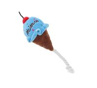 BESPORTBLE 6pcs Lovely Plush Squeaky Ice Cream Toy for Dogs and Cats Chew-friendly Pet Play Sound Toy Helps Reduce Anxiety and Boredom Material for Interactive Fun
