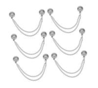 BESPORTBLE 6pcs Magnetic Clothing Clips Durable Pants Adjusters for Neat Appearance Easy to Use Cinch Buckles for Clothing Reliable Fastening for Dress and Pants