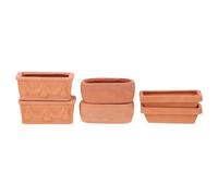 BESPORTBLE 6pcs Mini Ceramic Flower Pots for Green Plants and Succulents, Practical and Decorative Desktop Plant Pots Suitable for Home and Office Use