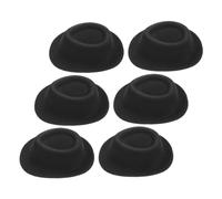 BESPORTBLE 6pcs Miniature Doll Hats Small Jazz Caps for Western Party Cowgirl Birthday Doll Accessories DIY Photo Props Compact Lightweight Decorative Ornaments