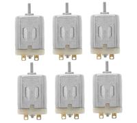 BESPORTBLE 6Pcs Motors for Train Projects Model Micro Electric Motors for Science Equipment and Hobby Use Replacement for Train