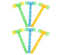 BESPORTBLE 6Pcs Musical Hammer Educational Mallets for Early Learning Fun and Safe Squeaky for Compact for Easy Handling for Tapping Training