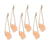 BESPORTBLE 6pcs Natural Salt Lick Block for Horses Deer Cattle Livestock Pink Salt Lick Essential Mineral Source for Animal Health