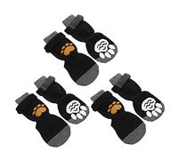 BESPORTBLE 6Pcs Non Slip Dog Stockings Indoor Footwear for Dogs Skid Pet Socks Warm Protectors for Winter Comfortable and Breathable Pet Supplies