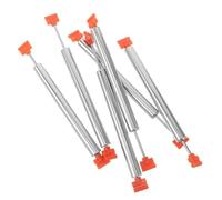 BESPORTBLE 6Pcs Orange Dual Direction Gas Spring Trash Can Dampers - Soft Close Waste Bin Pistons Replacement for Kitchen and Office Garbage Bin Accessories