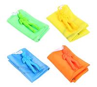 BESPORTBLE 6pcs Parachute Plaything for Hand Throw Mini Parachute Outdoor Fun for Boys and Promotes Creativity and Operational Skills Random Styles Included