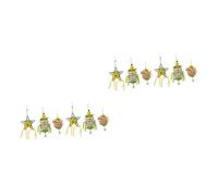 BESPORTBLE 6pcs Parrot Bite Toy for Birds Chewing Plaything Creative Hanging Toy for Mental Physical Health Easy to Install Bird Supplies