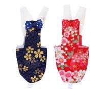 BESPORTBLE 6pcs Parrot Diaper Urine Pad Blossom Flower Practical Pet Supply for Birds Washable and Comfortable for Daily Wear