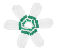 BESPORTBLE 6pcs Pet Cleaning Finger Cots Dog Tooth Brushing Kit Dog Finger Tooth Brush Kitten Toothbrush Pet Toothbrushes Toothpaste Doggie Scarf Puppy Toothpaste Breeds Canine Kit Cat Nylon