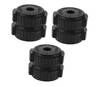 BESPORTBLE 6pcs Plastic Cymbal Quick Release Nut for Drummers Cymbal Clamp Installation Aid Mates Replacement Use in Percussion Accessory