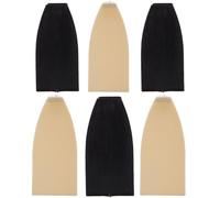 BESPORTBLE 6pcs Plastic Violin Bow Tips Replacement Bow Tip Accessories with Good Workmanship Sturdy Violin Fittings for String Instrument Repair