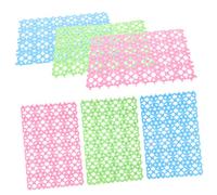 BESPORTBLE 6pcs Rabbit Mats Fleece Large Guinea Pig Cage Liner Guinea Pig Cage Bedding Cages Pet Bunny Chicken Coop Pad Hutch Hamster Enclosure Resting Mats Large Litter Tray Feeder or