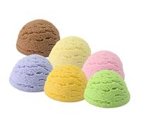 BESPORTBLE 6Pcs Realistic Fake Ice Cream Balls Decorative Food Models for Home Shop Display Photography Props Party Ornament