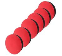 BESPORTBLE 6pcs Red Aluminum Alloy Mountain Bike Crankset Dust Caps Lightweight Crank Cover for Efficient Power Transfer and Bottom Bracket Protection Cycling Accessories