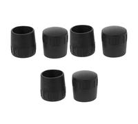 BESPORTBLE 6pcs Rubber Microphone Stand Feet Caps Durable Foot Protector for Enhanced Stability Installation Noise Vibration Reduction Fits Diameter Mic Stands