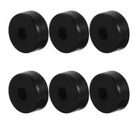 BESPORTBLE 6PCS Rubber Speaker Feet Pads Anti-Vibration Noise Absorption Stands for Subwoofer Audio Equipment with Shock-Resistant Bumpers, Suitable for Floor and Instrument Stabilization