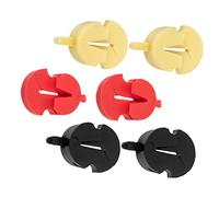 BESPORTBLE 6pcs Rubber Violin Mute Set Professional Practice Mutes for Small Violins for Beginners and Acoustic Instruments