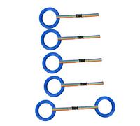 BESPORTBLE 6Pcs Safety Walking Rope Ring Stray Outdoor Transition Handles for Kindergarten Daycare Promote Independence Safety for Design Walks
