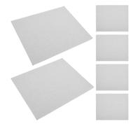 BESPORTBLE 6pcs Self-adhesive Pet Nail Filing Boards for Puppies and Cats, White Abrasive Paper Pads for Nail Care, Trim Claws and Reduce Stress, 9x11 Inch Replacement Scratch Pads