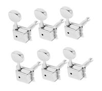 BESPORTBLE 6pcs Semi-closed Guitar Tuning Pegs Set 1 4 1 Electric Acoustic Guitar Machine Heads Knobs Vintage Style String Tuners for Right-handed