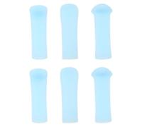 BESPORTBLE 6pcs Silicone Ear Wax Cleaner Replacement Tips for Adults, Comfortable and Convenient Ear Cleaning Tool for Throat and Nose Care