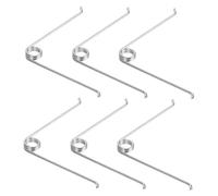 BESPORTBLE 6Pcs Stainless Steel V Shaped Pruner Replacement Springs for Gardening Shears Hand Pruners Springs for Fruit Tree Branch Trimming and Garden Scissors Repair