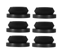 BESPORTBLE 6pcs Stove Top Grommet Rubber Burner Mounting Gasket for Rv Camping Trailer Kitchen Accessories Compatible Gas Cooktop