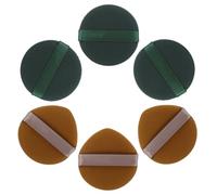 BESPORTBLE 6pcs Super Soft Powder Puff Set Made of Hydrophilic Polyurethane for Lightweight and Grip Powder Well, Suitable for Dry and Wet Use, for Everyday Makeup Application