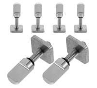 BESPORTBLE 6pcs Tail Rudder Screw Paddleboard Fin Replacement Thumb Fin Screw Stainless Steel 316 Silver Tool-free and Longboard Water Sports