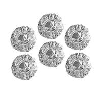 BESPORTBLE 6pcs Thermal Hair Conditioning Caps Tin Foil Retention for Long Curly Hair No Power Needed Easy Use Salon and Home Treatment