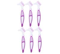 BESPORTBLE 6pcs Turtle Shell Cleaning Brush Versatile Mud Remover Tool for Tortoise Lightweight Double-sided Design for Aquatic and Terrestrial Turtles