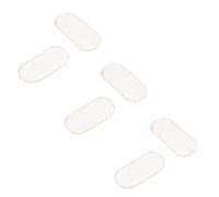BESPORTBLE 6Pcs Violin Sheepskin String Protectors Pad, E-String Bridge Protection Accessory, Ivory Color Suitable for Violin and Viola, Musical Instrument Bridge Pad for String Instruments