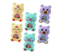 BESPORTBLE 6pcs Water Ring for Fun Handheld Toss Game Random Colors Outdoor Water Play for Boys and Engaging and Childrens Random Color