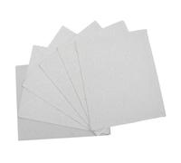 BESPORTBLE 6pcs White Self-adhesive Dog Nail Scratch Board Replacement Pads 9x11 Inch, Abrasive Paper Material for Nail Care, Tool-free Application to Reduce Stress in Pets