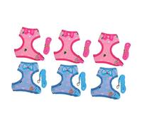 BESPORTBLE 6sets Outdoor Chicken Leash Hen Vest Pet Rooster Harness Strong Traction Rope Chicken Vest