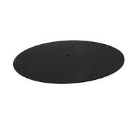 BESPORTBLE 7-inch 3mm Thickness Black Felt Turntable Mat Vinyl Record Player Protective Pad Anti-vibration Slipmat for Vinyl Records