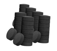 BESPORTBLE 70pcs Portable Charcoal Tablets for Grilling Camping and Outdoor Cooking Smokeless Fire Tablets for Bbq Hot Pot and Tea Brewing