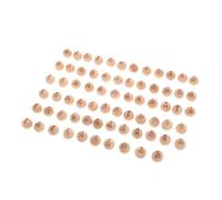 BESPORTBLE 75pcs Solid Wood Bingo Balls with Engraved Numbers Natural Texture Game Accessory for Family Gatherings Educational Activities and Team Building Fun